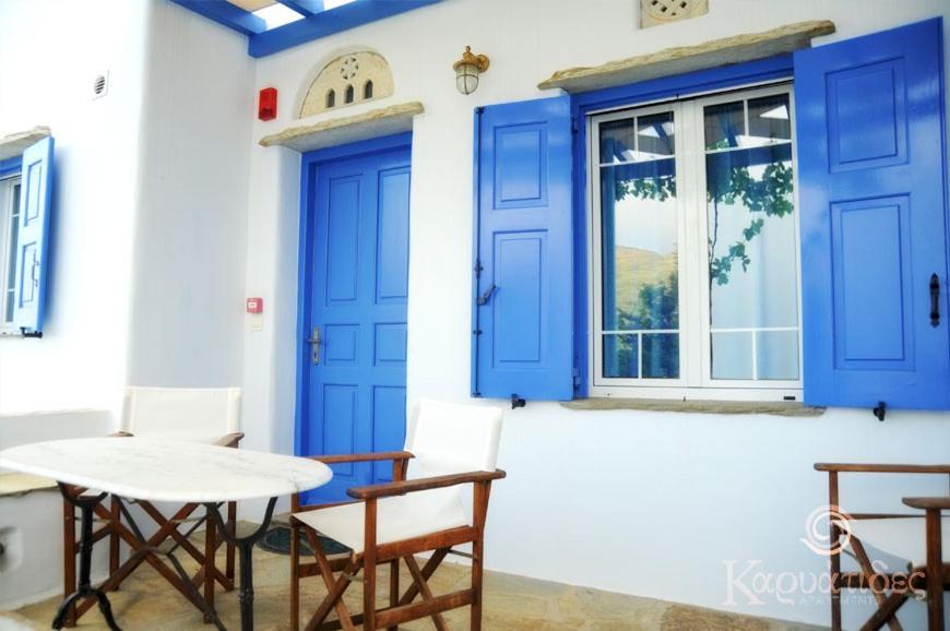 Karyatides Apartments Kariá Exterior foto